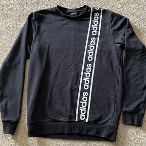 Men’s Adidas long sleeve black sweatshirt